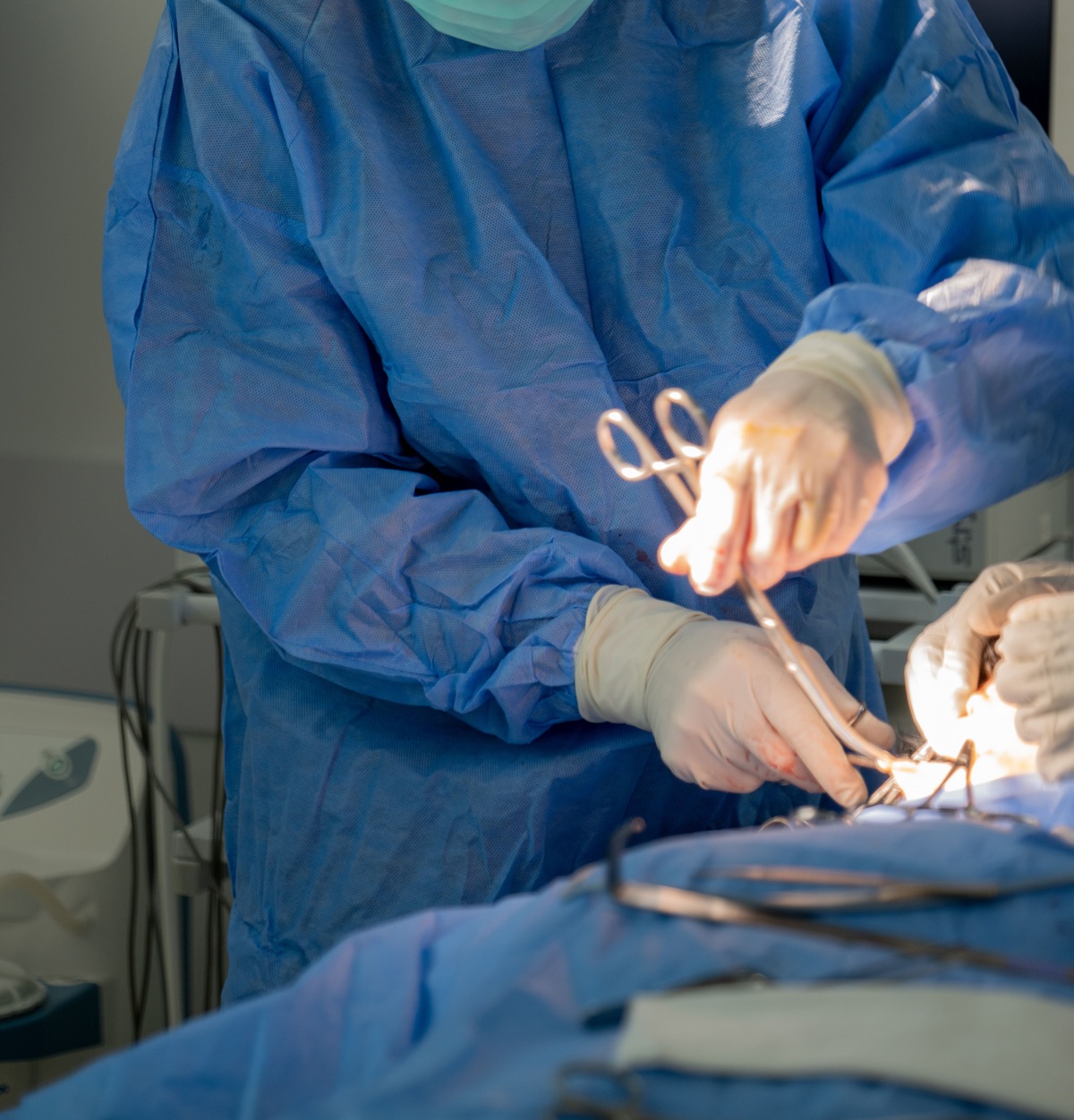 Urologist attending to a patient at Careplace Hospital, Abeokuta